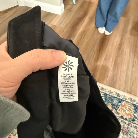 ATHLETA Snow Cruiser GRAY Lined Ski Snow Pants 2 EXCELLENT Snowboarding Winter - Picture 8 of 9